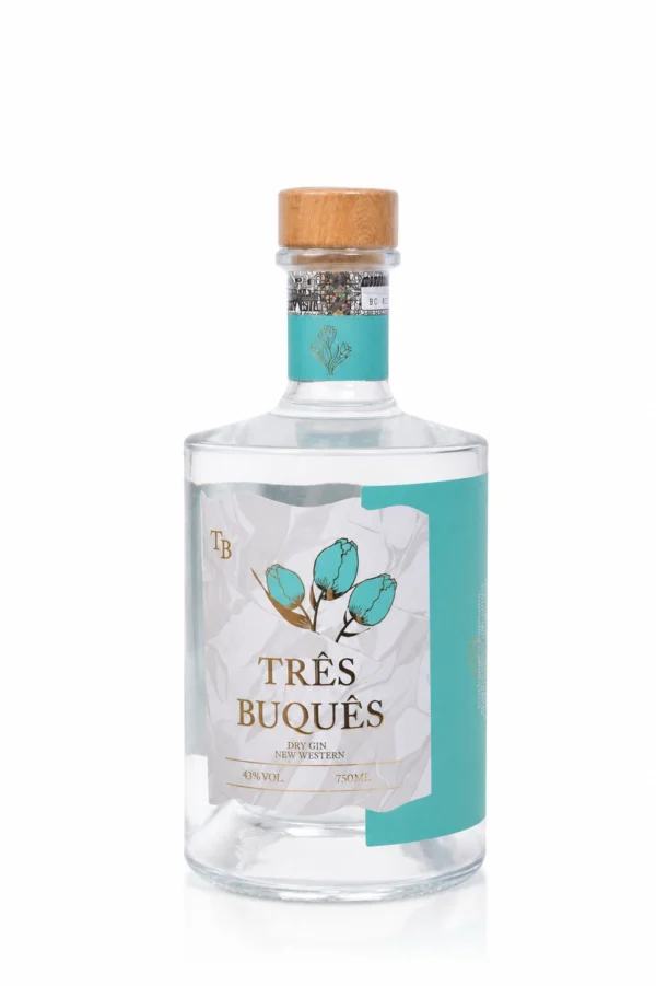 Gin Três Buquês New Western 750ml